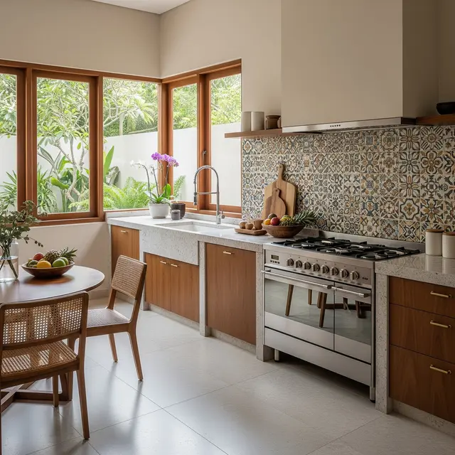 Ide Dapur Tanpa Lemari Atas