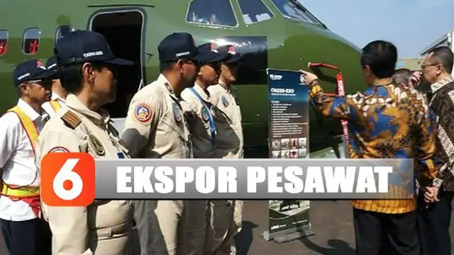 PT Dirgantara Indonesia mengekspor satu pesawat militer ke Nepal pada Rabu (30/10) pagi.