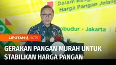 Menteri Perdagangan, Zulkifli Hasan menghadiri launching Gerakan Pangan Murah, serentak nasional, di Jakarta, Senin (26/06) pagi. Gerakan ini merupakan aksi nyata dalam menjaga inflasi pangan, sekaligus meningkatkan pertumbuhan ekonomi pelaku usaha p...