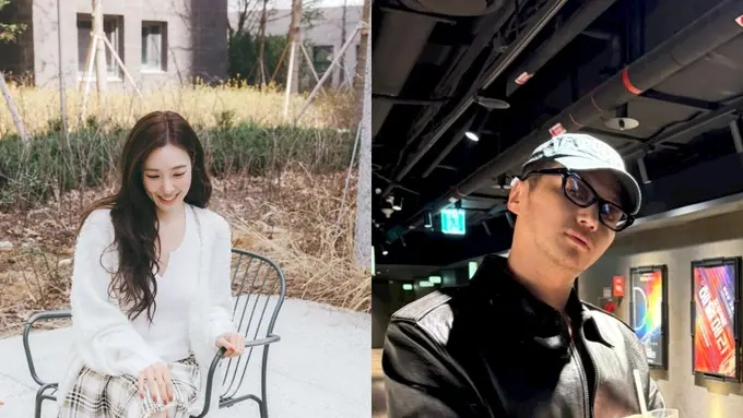 Kini Sah Jadi Suami-Istri, Gaya Couple Tiffany SNSD dan Byun Yo Han Pamer Lovestagram Bareng Anjing Kesayangan