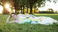 Gagal Nikah, Wanita Ini Warnai Tubuh dan Gaun Pengantinnya