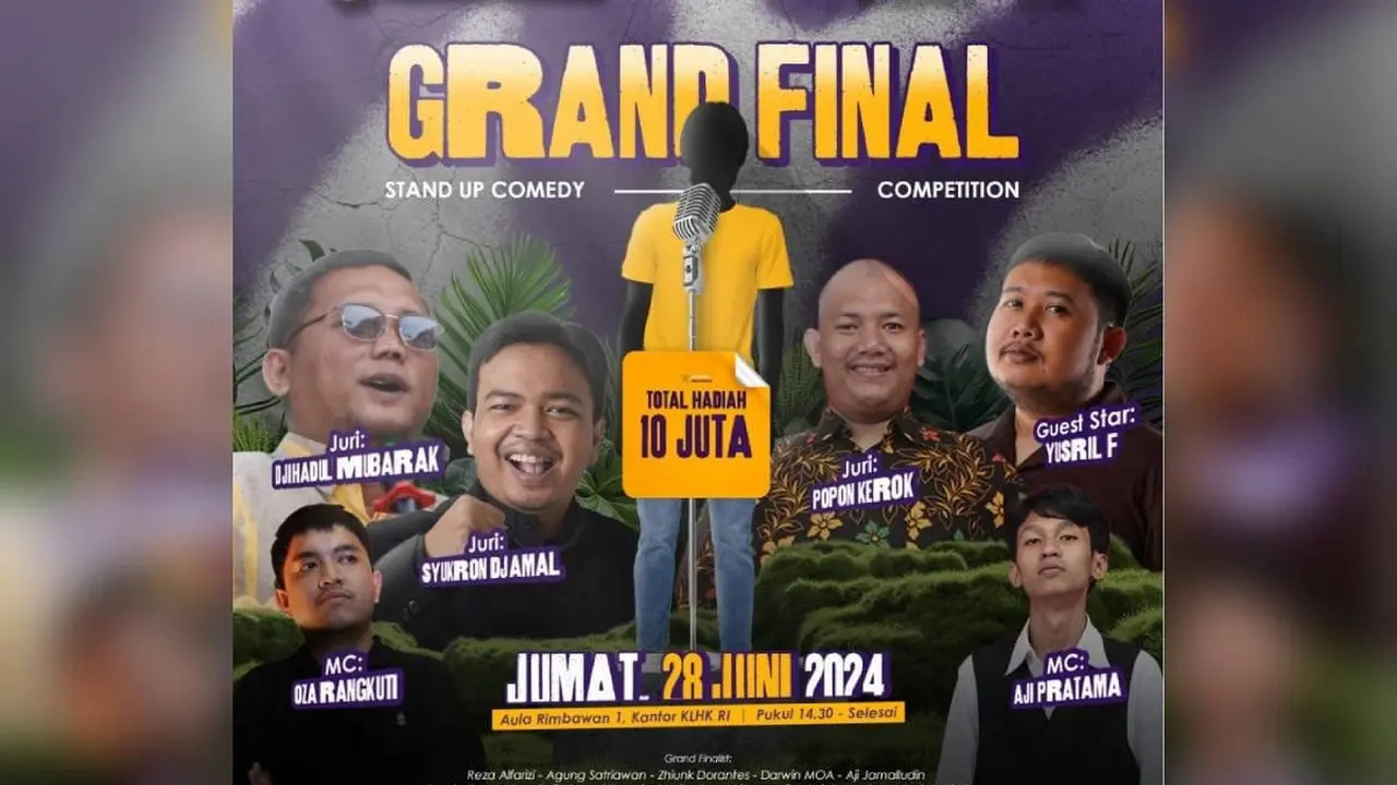 Kementerian Lingkungan Hidup dan Kehutanan (KLHK) melalui Direktorat Jenderal Planologi Kehutanan dan Tata Lingkungan (PKTL) bekerja sama dengan Majelis Lingkungan Hidup (MLH) PP Muhammadiyah menyelenggarakan Lomba Stand Up Comedy Lingkungan Hidup (Istime