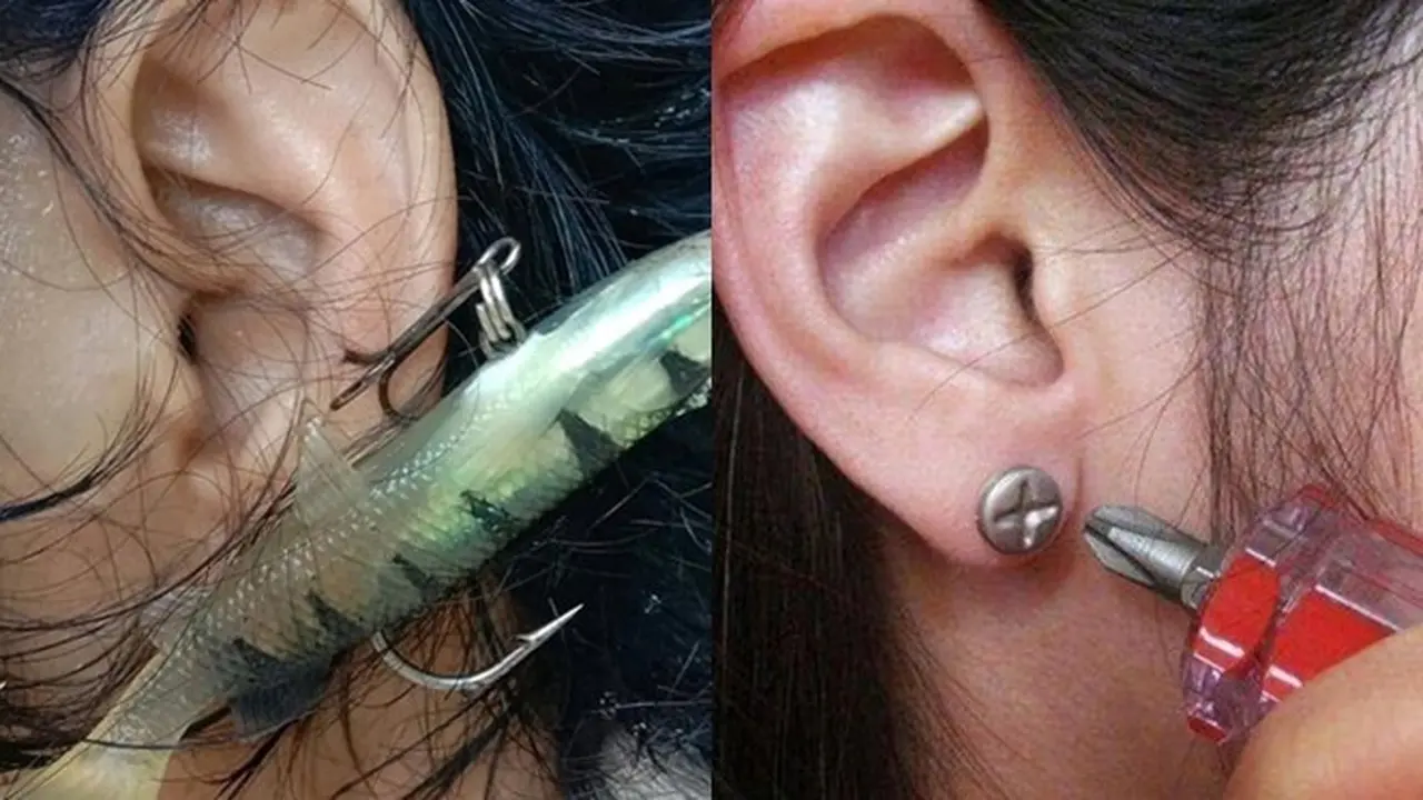 6 Bentuk Anting Ini Tak Biasa, Nyeleneh Banget