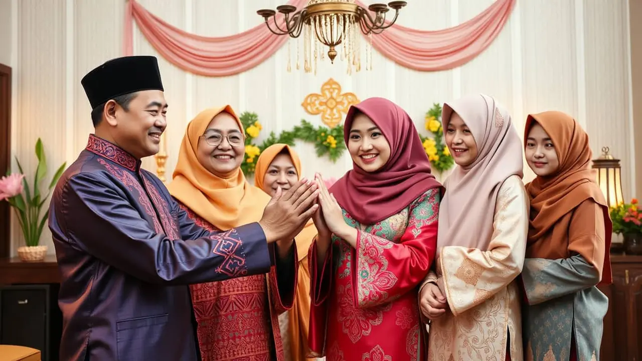 ucapan lebaran untuk mertua