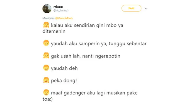 Cuitan cewek labil