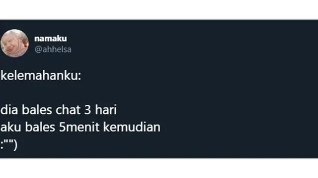 5 Cuitan 'Kelemahanku' Ala Netizen Ini Bikin Senyum Tipis