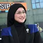 Dessy Ratnasari mengaku belum melihat ibu Yohanna Susana Yambise melakukan aksi nyata melindungi anak-anak Indonesia. (Galih W Satria/Bintang.com)