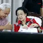 Ketum PDIP Megawati Soekarnoputri memimpin rapat mingguan Tim Pemenangan Nasional (TPN) Ganjar Pranowo. (Foto: Istimewa)