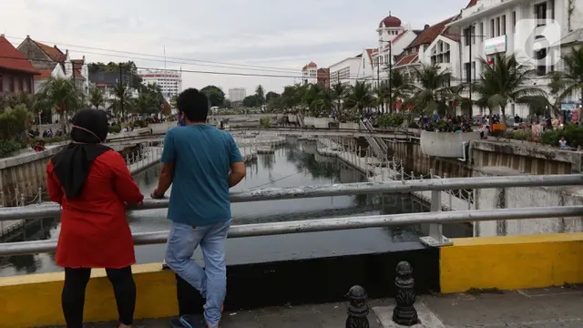FOTO: Menikmati Libur Paskah di Kawasan Kota Tua Jakarta