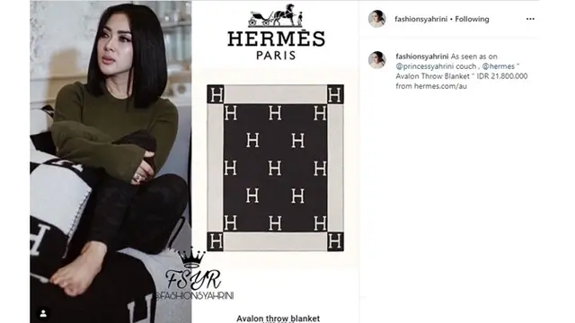 Selain Sikat Gigi, 5 Fashion Item Syahrini Ini Ditaksir Miliki Harga Fantastis