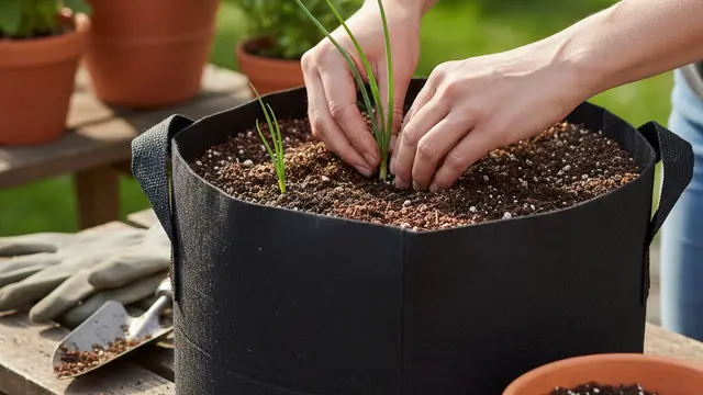Cara Menanam Daun Bawang dari Biji . AI