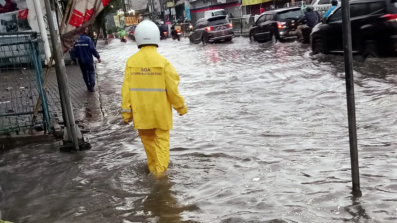 Hujan di Depok