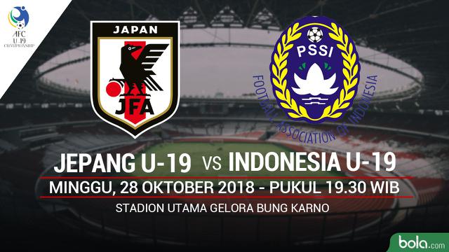Jepang U-19 Vs Indonesia U-19