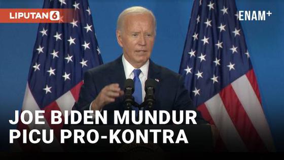 VIDEO: Reaksi Warga AS atas Mundurnya Joe Biden dari Pilpres