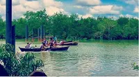 Festival Sungai Bokor di Kepulauan Meranti, Riau. foto: Instagram @zilazulkifli