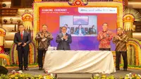 Kerja sama investasi antara PT Bio Farma (Persero), PT Kimia Farma (Persero) Tbk, PT Kimia Farma Apotek, SIlk Road Fund (SRF) dan&nbsp; Indonesia Investment Authority (INA). (Foto: Kimia Farma)
