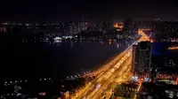 Pemandangan Wuhan saat yang memesona (Dok.Unsplash/Benjamin Chris/Komarudin)