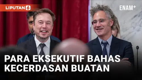 VIDEO: Dari Bill Gates hingga Elon Musk Berkumpul di Gedung Kongres Bahas Kecerdasan Buatan