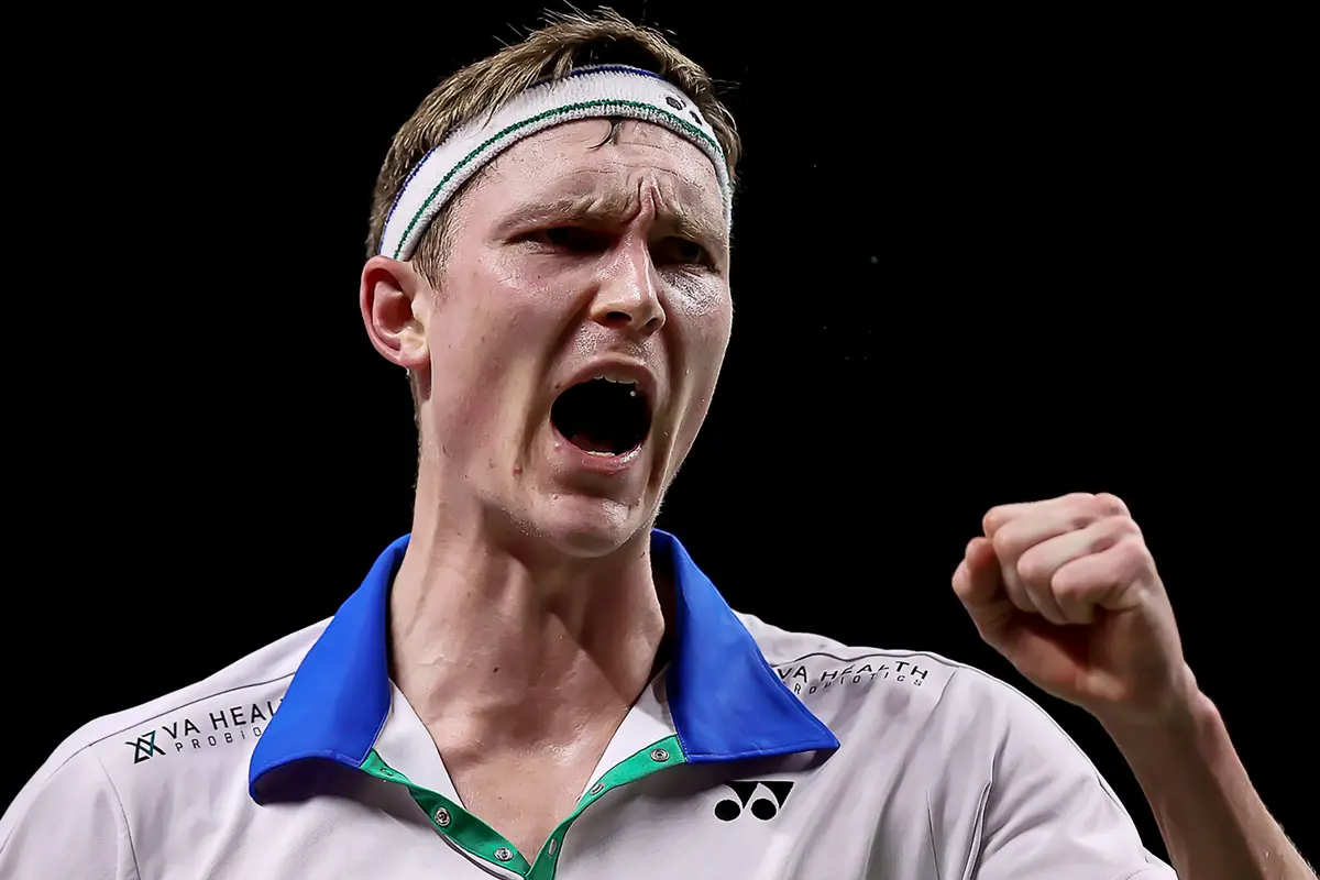 FOTO: Viktor Axelsen Kubur Mimpi Anthony Ginting Tampil di Final Thailand Open
