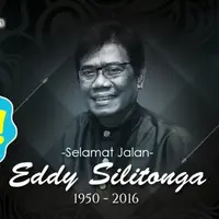 Aida Mustafa tak bisa menahan air mata saat sahabatnya, Eddy Silitonga meninggal dunia.