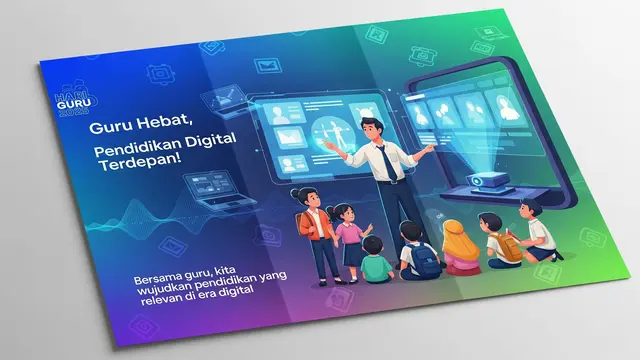 Contoh Pamflet Hari Guru 2025