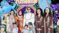 Potret Amora Lemos di Perayaan Ultah Ameena, Cantik dengan Busana Serba Cokelat