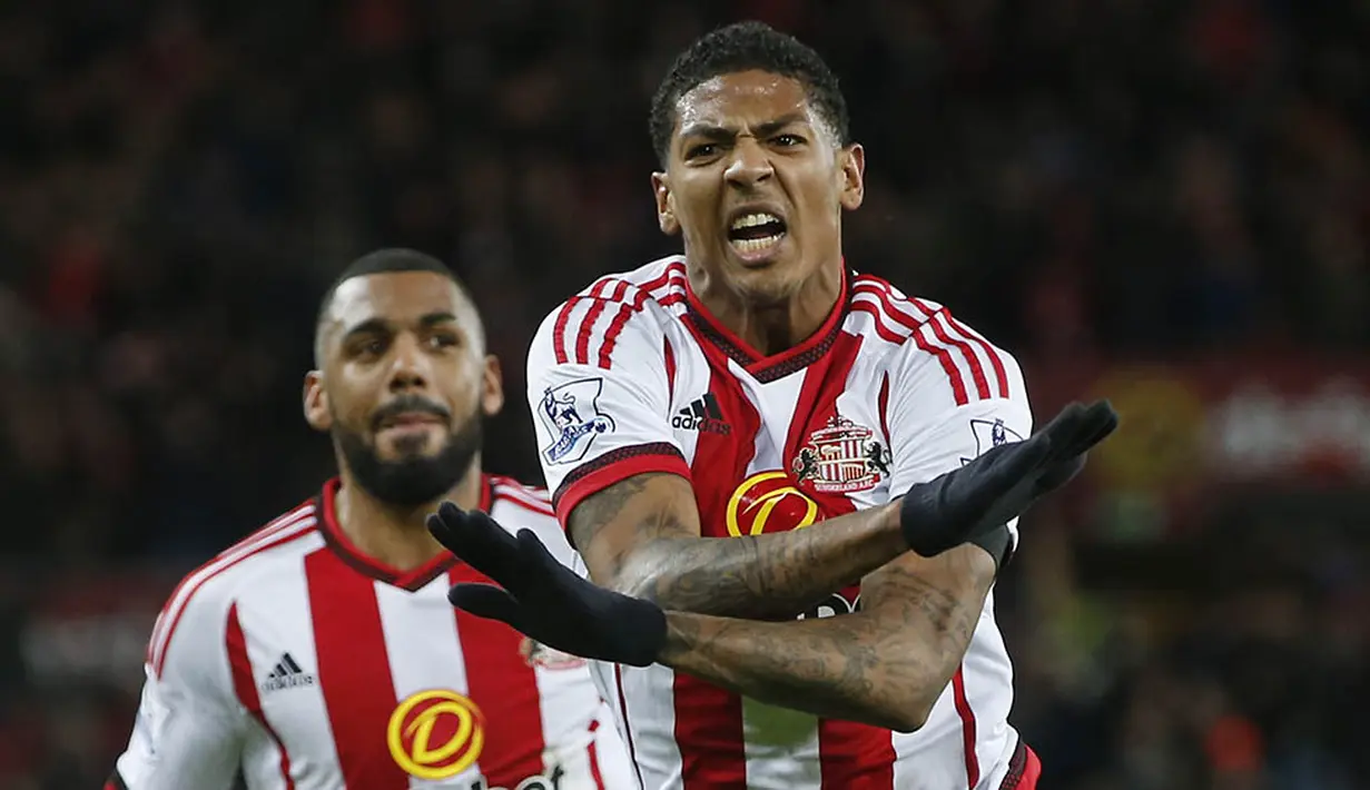Sunderland sukses keluar dari zona degragasi usai menaklukan Stoke City 2-0. (Reuters/Andrew Yates)