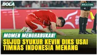 Sujud Syukur Kevin Diks Jadi Sorotan Usai Laga Timnas Indonesia Kontra Mozambik