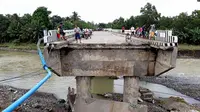 Ilustrasi jembatan runtuh di Filipina. (Foto: AP)