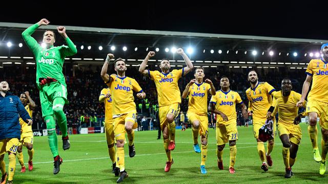 FOTO: Bungkam Cagliari, Juventus Tempel Ketat Napoli