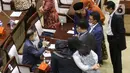 Menteri Perencanaan Pembangunan Nasional/Badan Perencanaan Pembangunan Nasional Suharso Monoarfa saat rapat kerja dengan Komisi XI DPR RI di Kompleks Parlemen, Jakarta, Kamis (3/2/2022). Rapat membahas evaluasi dan capaian kinerja tahun 2021 dan rencana kerja tahun 2022. (Liputan6.com/Angga Yuniar)