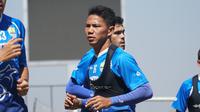 Bek tengah Persib Bandung Achmad Jufriyanto. (Liputan6.com/Huyogo Simbolon)