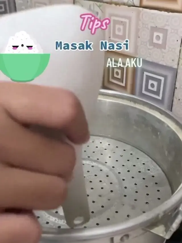 Tanpa  Disiram, Begini Cara Tanak Nasi Hingga Matang Merata Cuma 30 Menit