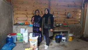 Fatimah, warga Aceh Tengah yang bertahan Hidup dengan makan labu rebus (Dok: Antara)