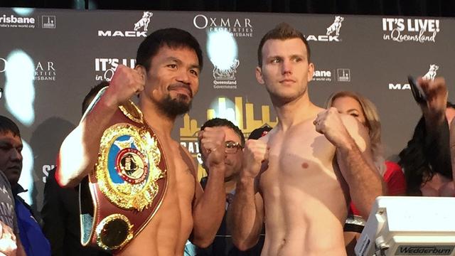 Manny Pacquiao, Jeff Horn