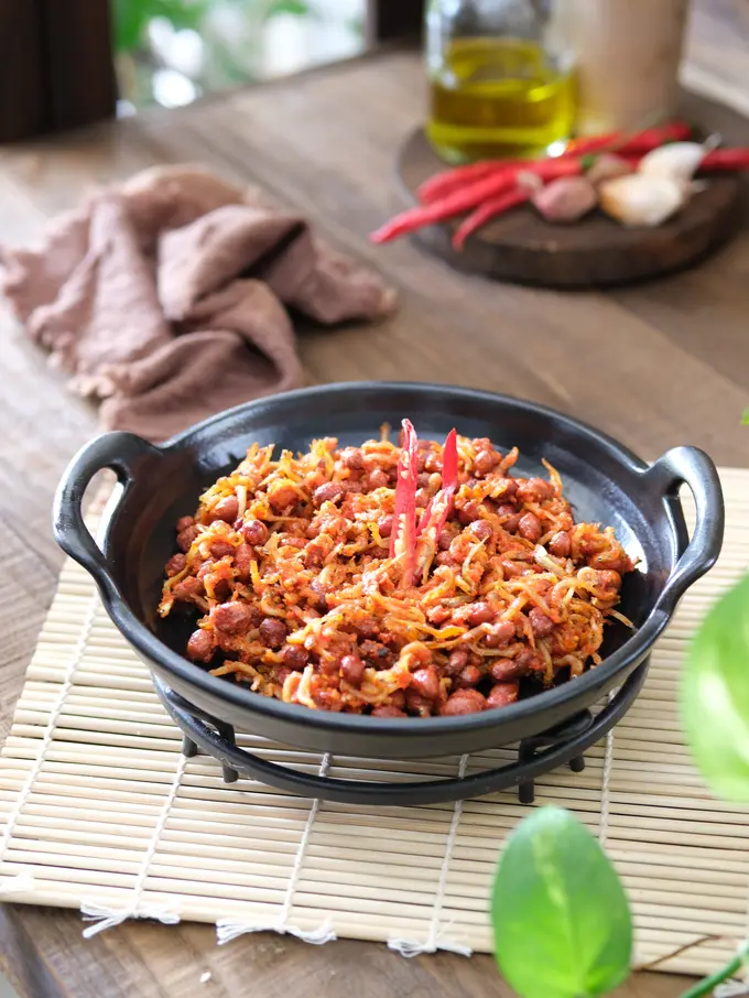 Sambal teri kacang