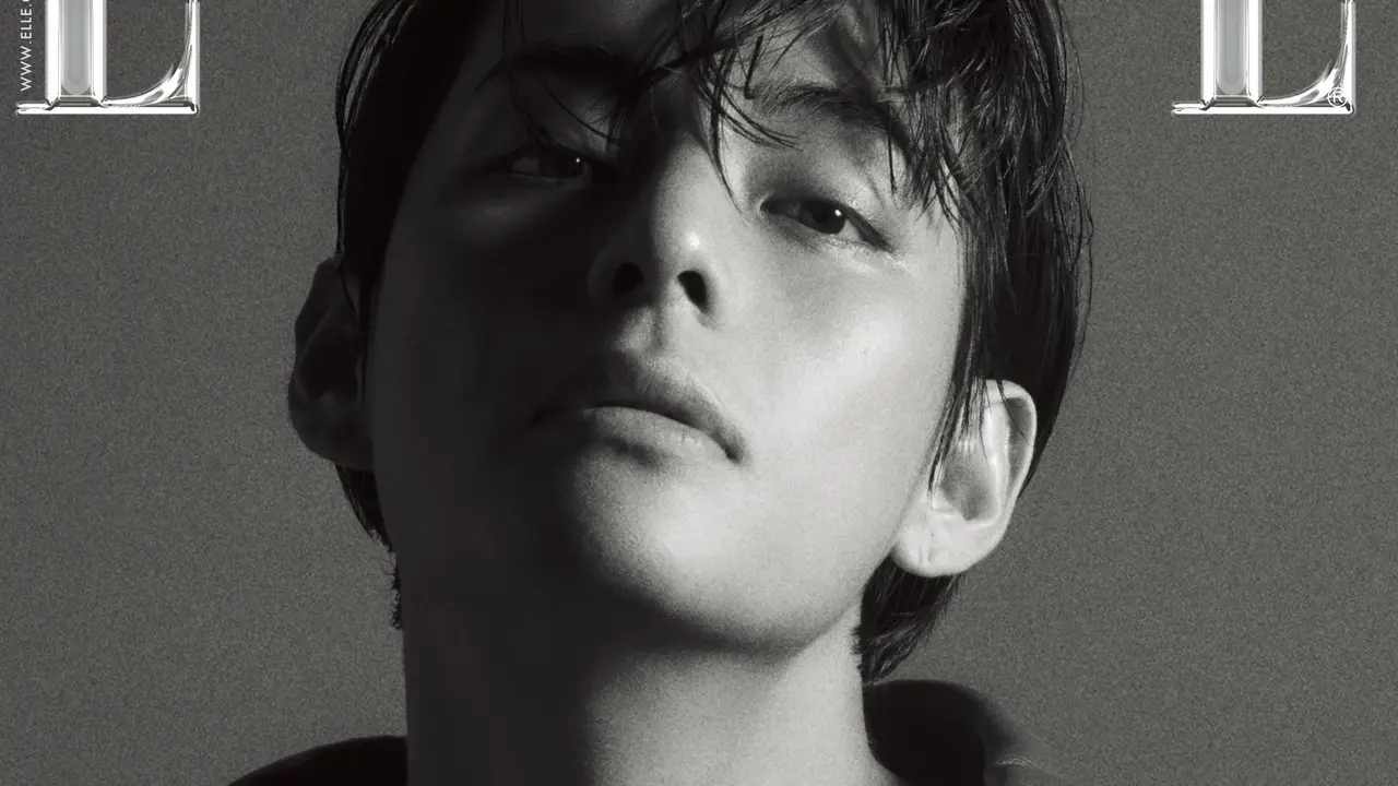 V BTS Cover Majalah Elle Korea (Instagram/ellekorea)