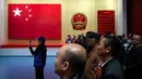 Museum Partai Komunis China disebut juga sebagai "rumah spiritual" Communist Party of China (CPC). Museum ini merekam berbagai momen revolusioner dari Partai Komunis China yang tersebar di seantero negeri. (AP Photo/Louise Delmotte)