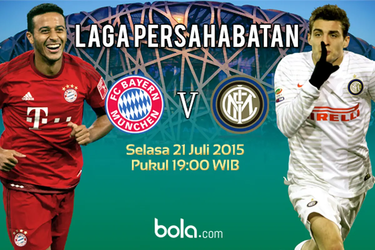 Laga Persahabatan: Bayern Munchen vs Internazionale