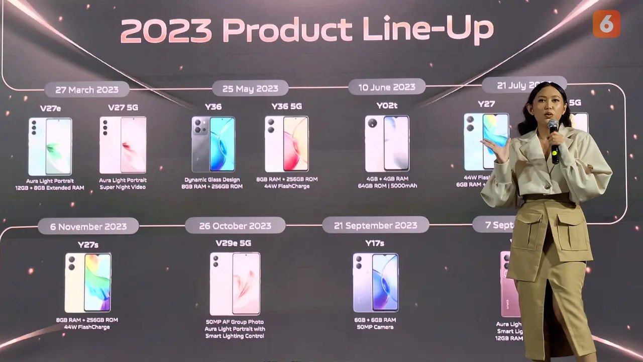 Alexa Tiara, PR Manager, Vivo Indonesia (Liputan6.com/Giovani Dio Prasasti)