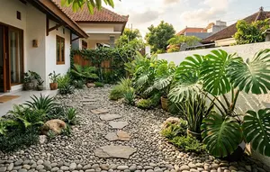Cara Membuat Taman Kering Sederhana Tanpa Membutuhkan Banyak Air, Hemat Perawatan dan Tetap Cantik