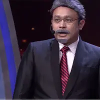 Panasonic Gobel Awards 2019 Gilang Dirga impersonate Karni Ilyas, tampil bersama Putra Nababan dan Rina Nose