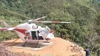 Helikopter BNPB di Labuan Bajo. (Foto: Dokumentasi BNPB).