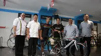 Mantan pebalap, Muhammad Fadly, akan mencetak sejarah untuk tampil pertama kali bersama Indonesia pada ajang Para-Cycling Asia 2017. (dok. ISSI)