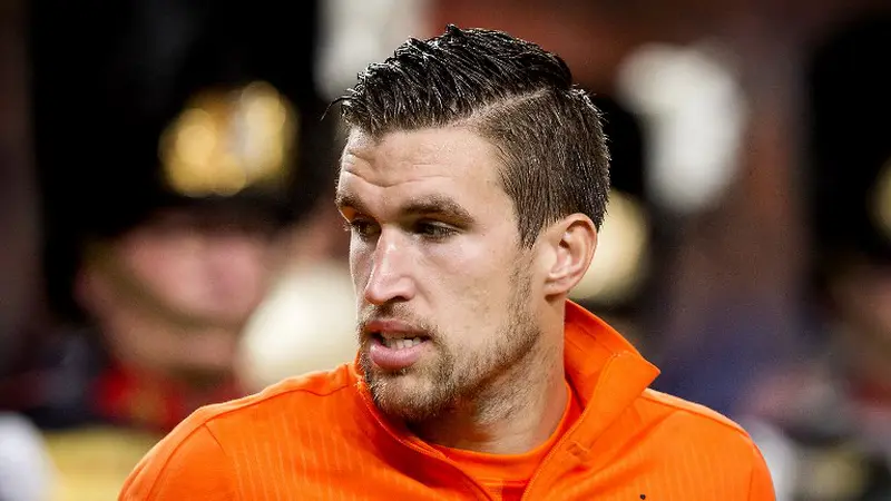 Gelandang AS Roma dan Timnas Belanda Kevin Strootman