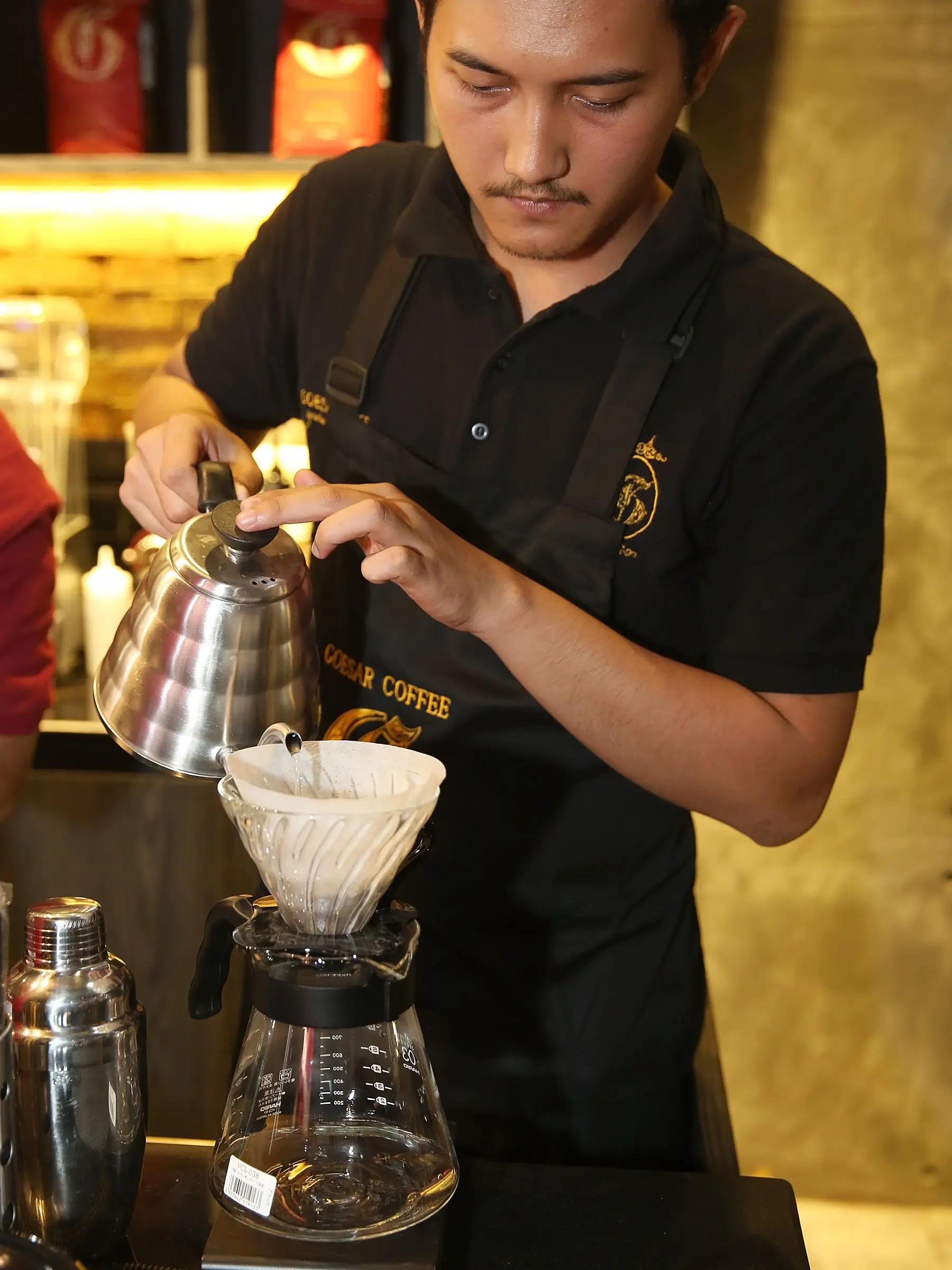 Goesar Coffee, Kalimalang, Jakarta Timur. (Bambang E. Ros/Bintang.com)
