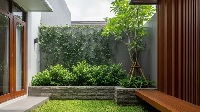 Taman Minimalis Mungil Bernuansa Alami