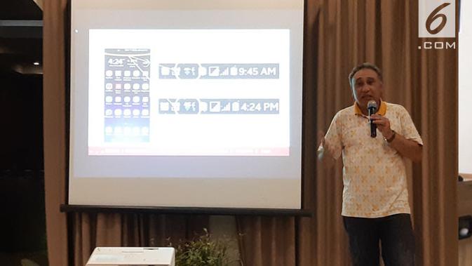 VP Technology Relations and Special Project Smartfren Munir Syahda Prabowo. Liputan6.com/ Agustinus Mario Damar