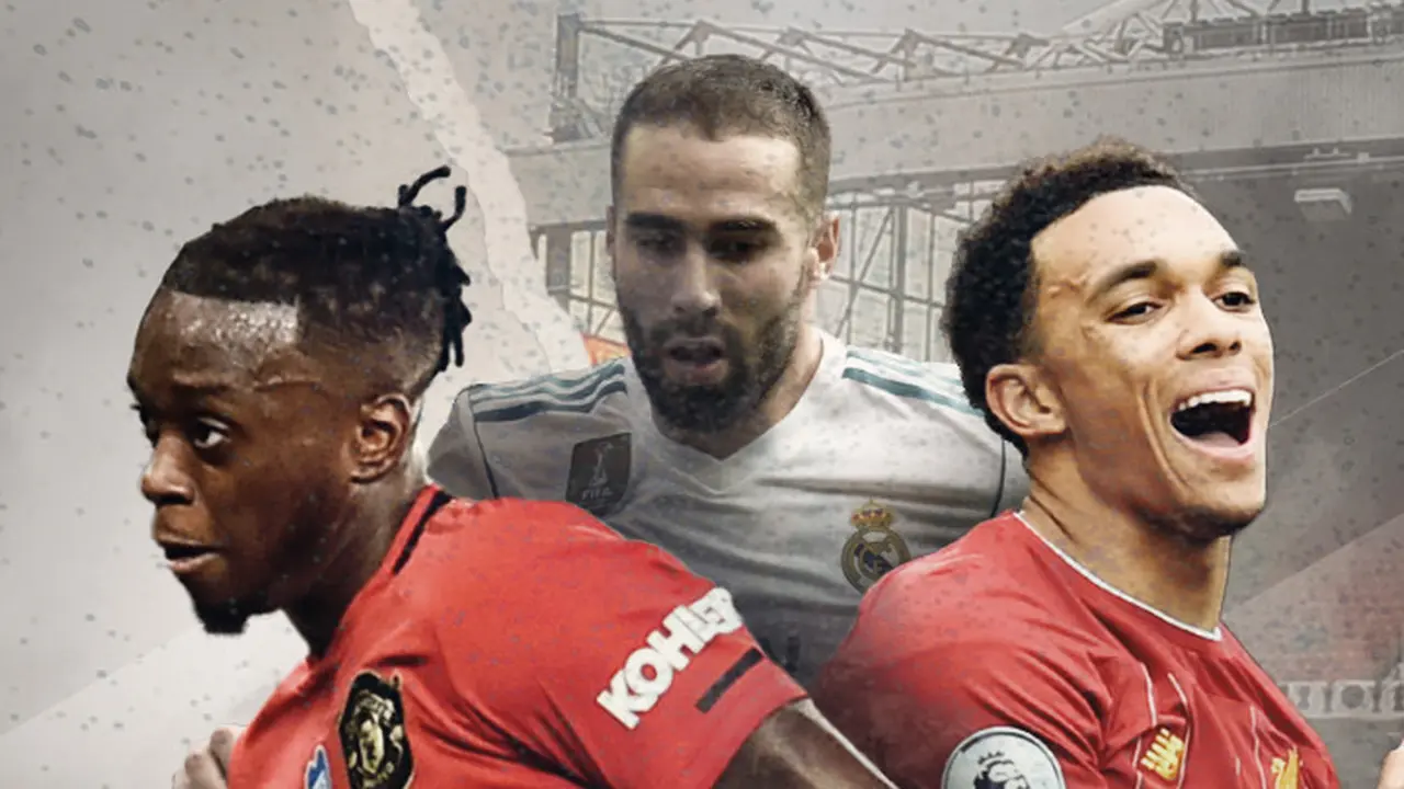 Aaron Wan-Bissaka, Dani Carvajal dan Trent Alexander-Arnold