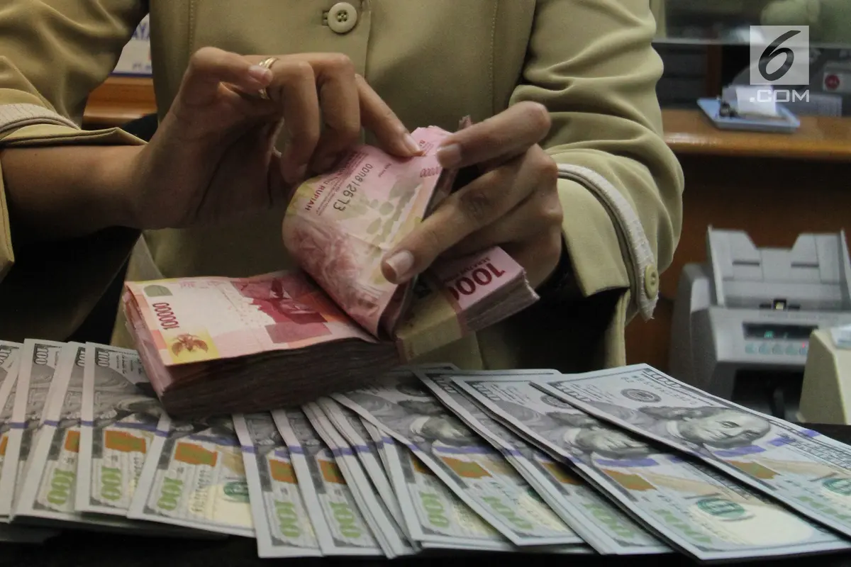 Nilai Tukar Rupiah Menguat Atas Dolar